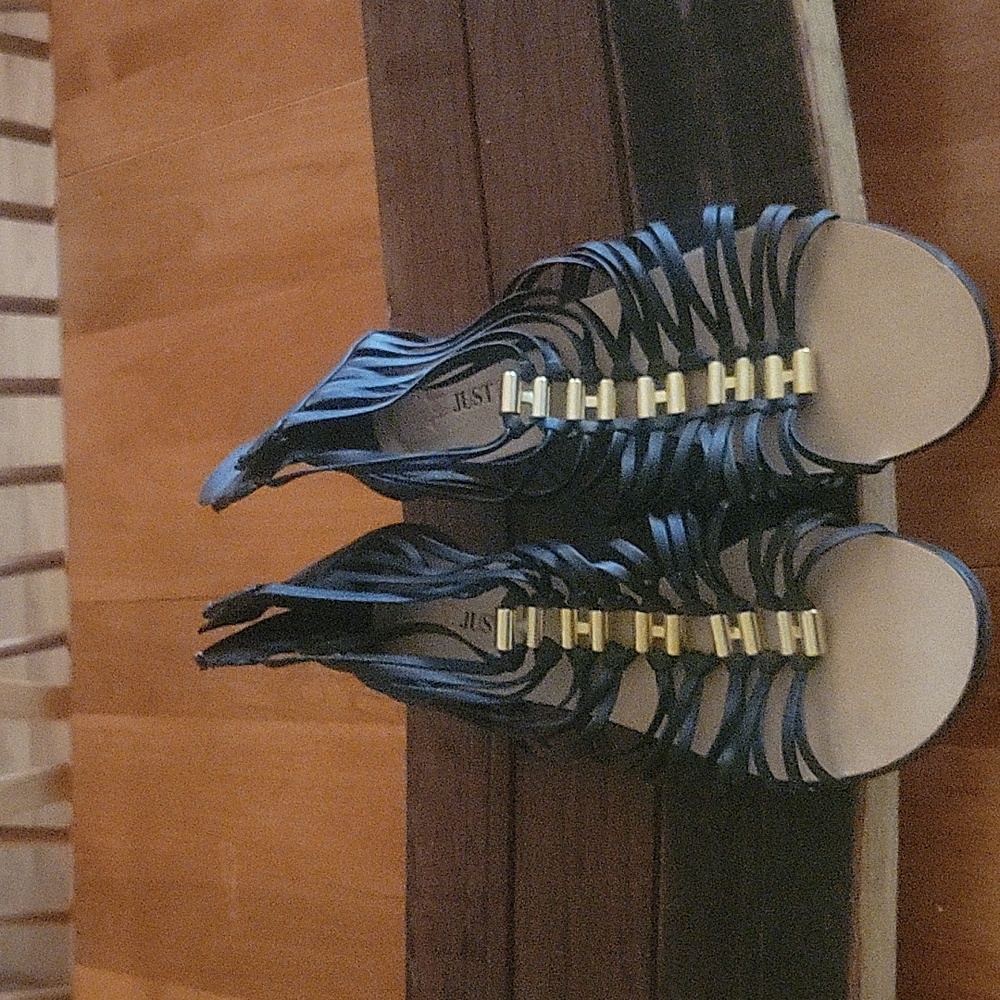 Size 10 gladiator style sandals.